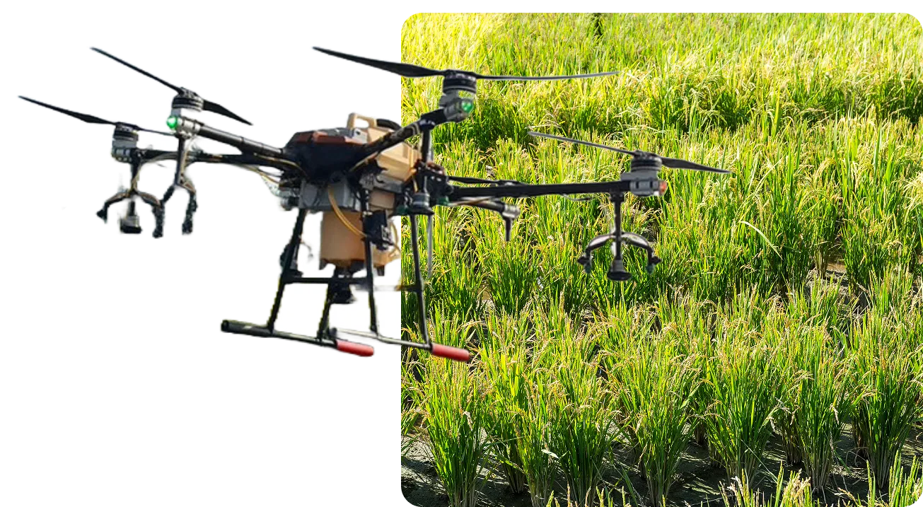 圖片：農業用無人機